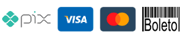 Pix, Cartão de Crédito e Boleto