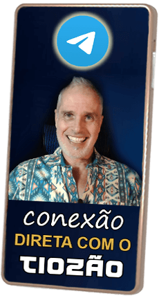 Interface do Grupo Exclusivo no Telegram